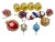 Vintage Bedazzled and Beaded Christmas Ornaments - a Set of 13 Pieces For Sale - Image 11 of 12
