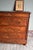 Antique Mahogany Chest of Drawers with Secretary and Green Marble Top For Sale - Image 9 of 11
