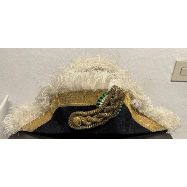 Weimar Prussian Officers Bicorn Hat For Sale - Image 4 of 12