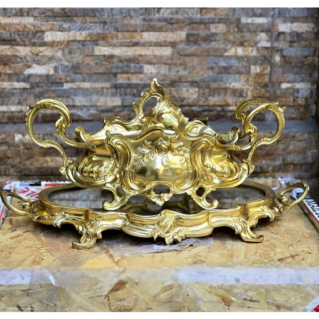 Make a dramatic statement with this stunning French Rococo style centerpiece bowl, inspired by the elegant silhouette of...