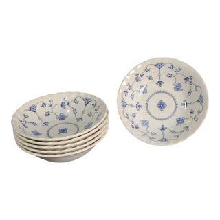 Vintage Myott Finlandia Fine Staffordshire Ware England Bowls- Set of 6 For Sale