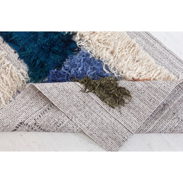 Early 21st Century Modern High-Low Tulu Rug – A Tactile Work of Art by Doris Leslie Blau For Sale - Image 5 of 8