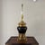 Vintage Chapman Bronze and Black Enamel Porcelain Table Lamp For Sale In Chicago - Image 6 of 12