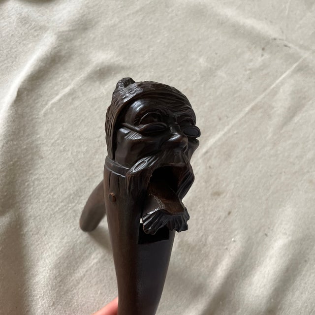 Rustic Late 19th Century Swiss Black Forest Dwarf Nutcracker For Sale - Image 3 of 6