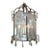 48 High Large Antique Style Metal Lantern Frosted Glass French Style For Sale