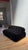 Cassina Black Velvet Soriana Sofa by Afra and Tobia Scarpa, Cassina, Italy 1970s For Sale - Image 4 of 8
