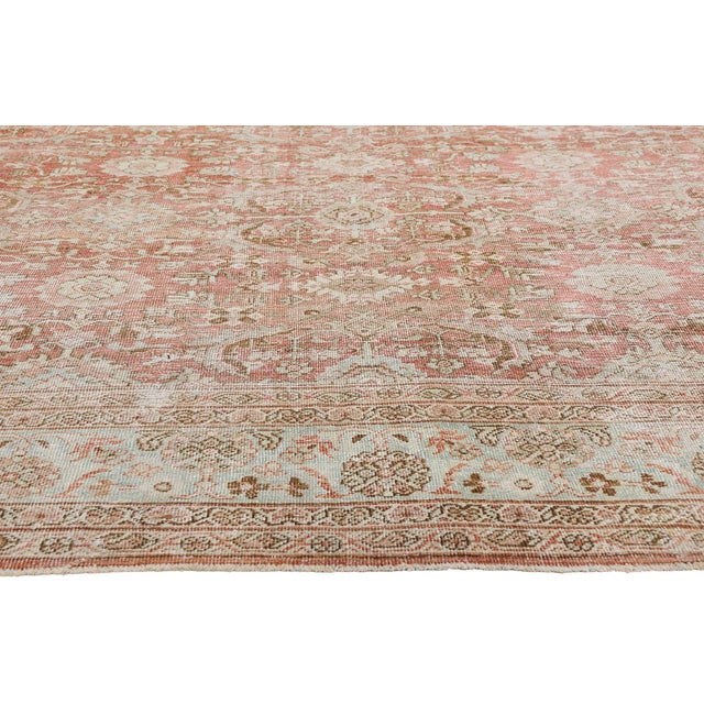 Late 19th Century Persian Mahal Rug, 09'05 X 12'04 For Sale - Image 4 of 10