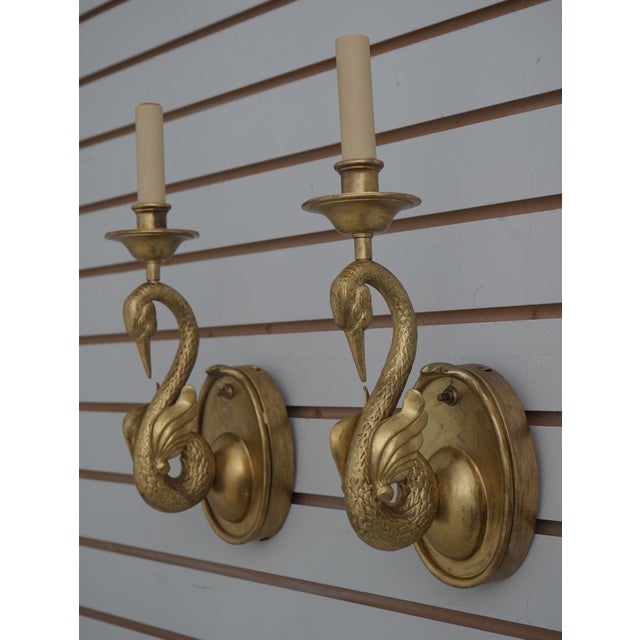 Age: C.1983 Details: French Empire Style High Quality Construction Solid Brass French Style Solid Brass Hardware 1 Light...
