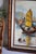1960s Mid-Century Bamboo Framed Nautical Chinoiserie Painting For Sale - Image 6 of 12