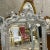 French Style Silver Coral Floor Mirror – 5 Ft Tall Silver Leaf For Sale In Miami - Image 6 of 8
