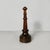 Italian round doorstop in turned wood, 1930s Round-based doorstop, made of turned wood. 1930s Good condition, with...