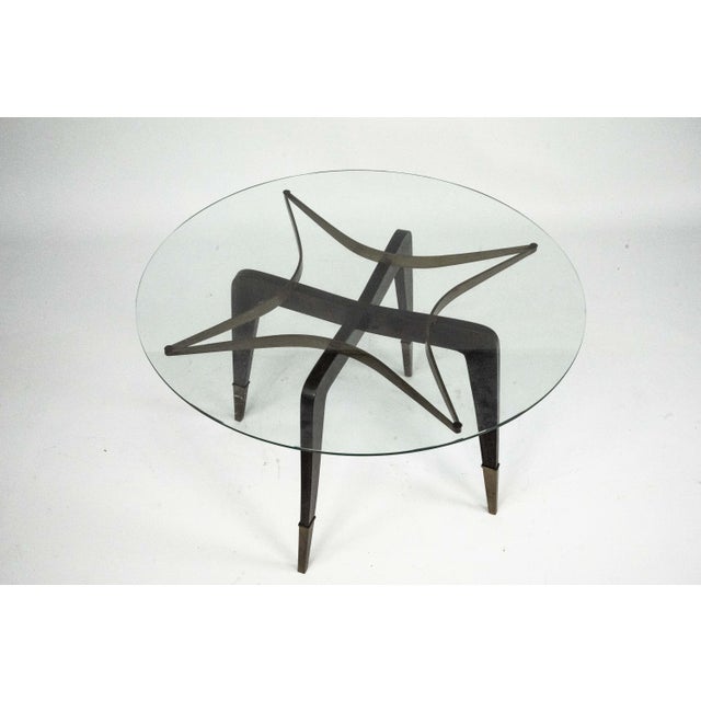 Mid-Century Modern Mid-Century Modern Round Coffee Table by Paolo Buffa, 1950s For Sale - Image 3 of 17