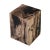 Contemporary Organic Modern Petrified Wood Stool Accent Table For Sale - Image 3 of 8