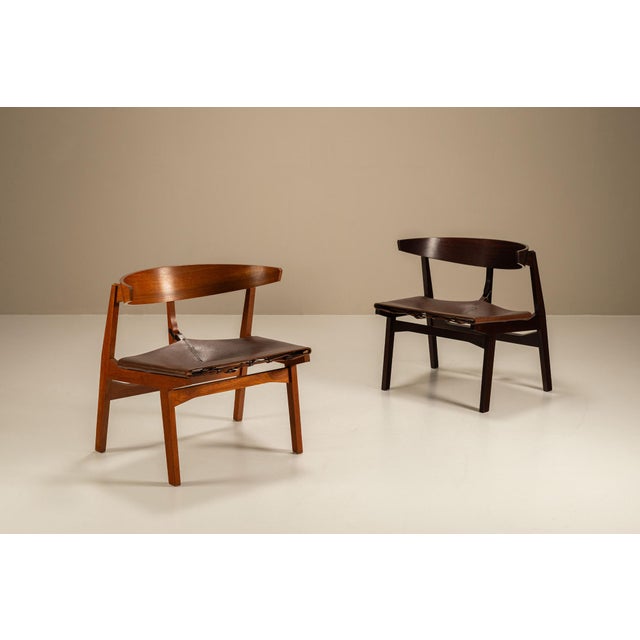 Model 8102 chairs for MIM Roma reflect the innovative design direction of Giuseppe Zammerini during a pivotal period in...