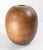 We are selling this cool Mid-Century modern oval or ovoid shaped vase. This studio made piece has partial branded...