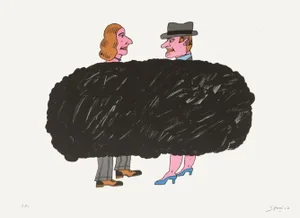 2007 Antonio Segui Los Grandes Misteriosos Lithograph