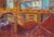 1980s Original Industrial Oil Painting: Socialist Realism, Ukrainian Art 34,5-50 For Sale - Image 4 of 6
