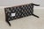 Safavieh Tufted Brown Leather Regency Window Bench For Sale - Image 14 of 16