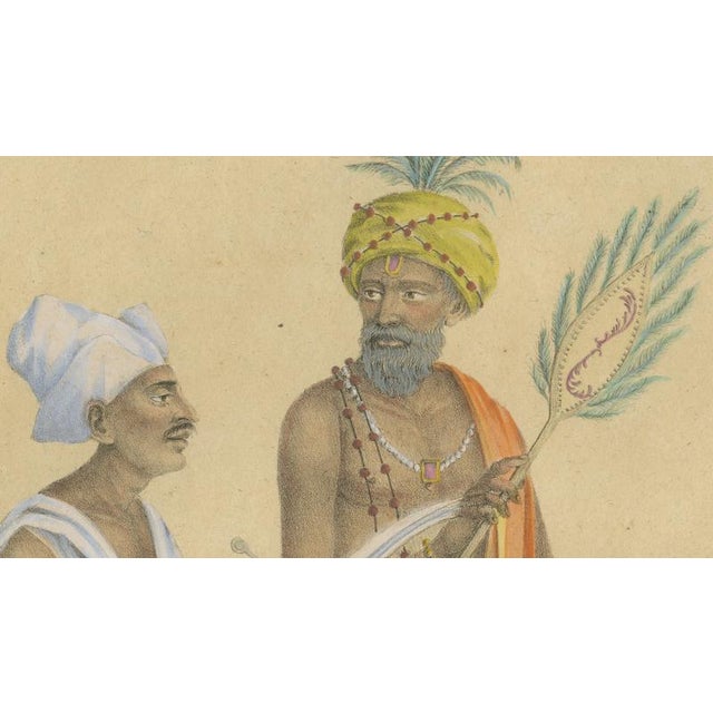 Brodtmann, Indian Merchants & Noblemen, 1816, Lithograph For Sale - Image 4 of 10