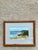 Traditional Vintage Framed Coastal Landscape Watercolor For Sale - Image 3 of 12
