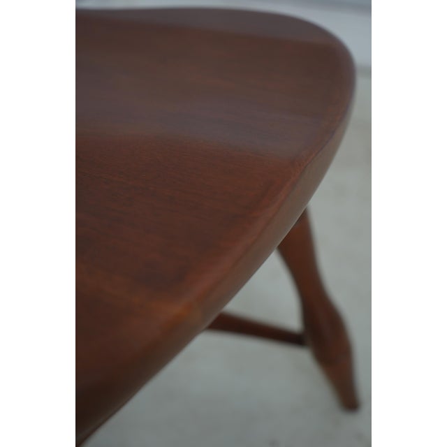 Set of 4 Frederick Duckloe Cherry Windsor Dining Chairs For Sale - Image 14 of 18