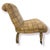 1970s Vintage Patchwork Armless Slipper Chairs - a Pair For Sale - Image 4 of 7