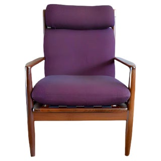 Set of Scandinavian Lounge Chairs by Grete Jalk, 1960s For Sale