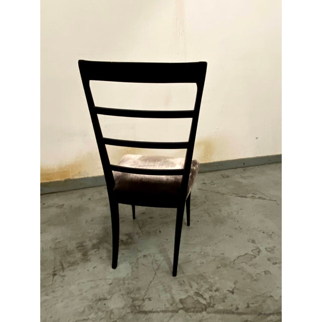 Set of 4 Vintage Italian Dining Chairs For Sale - Image 4 of 9
