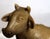 Japanese Yellow Jasper Hardstone Carving of a Cow and Calf For Sale In Miami - Image 6 of 16