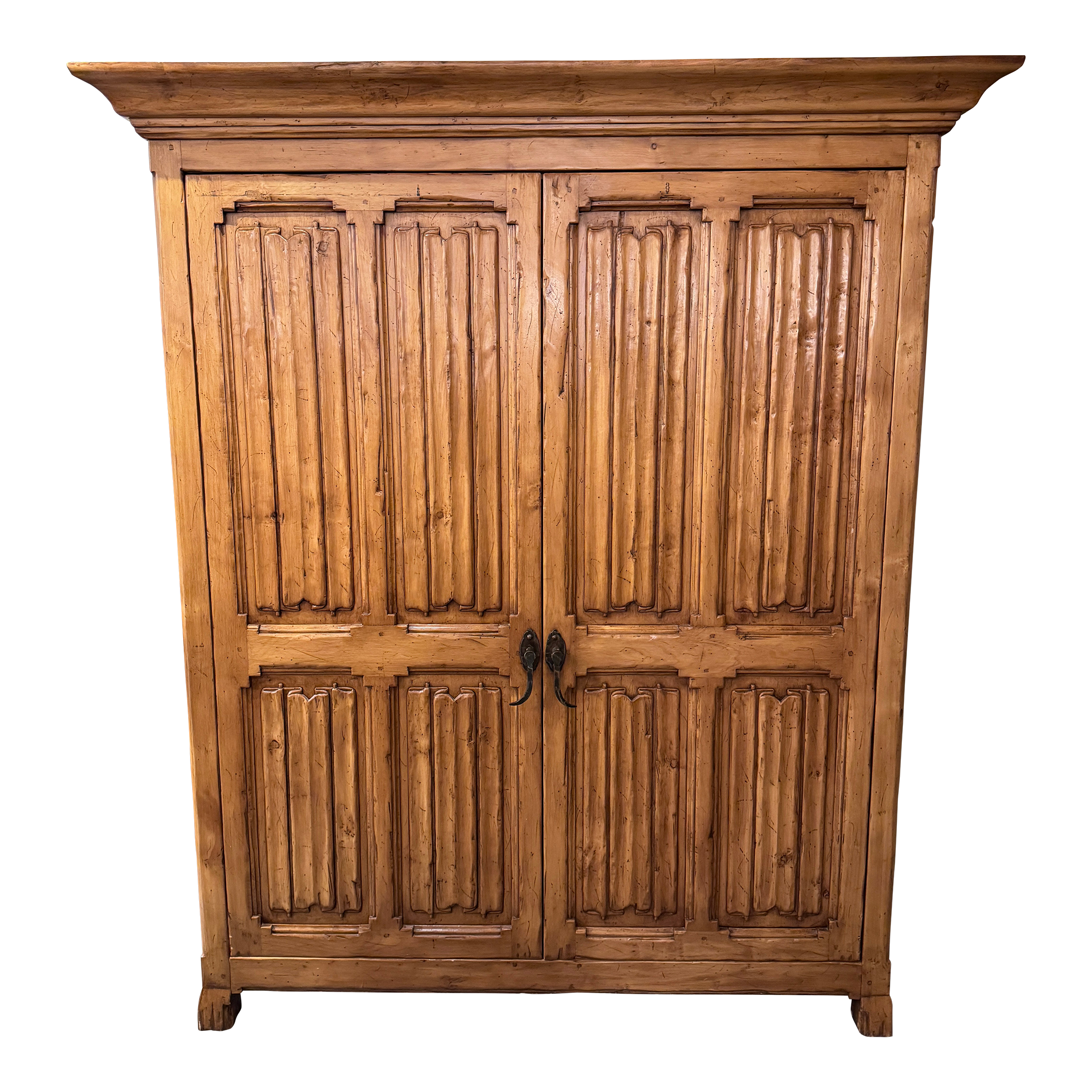 Ellis Woods Finely Carved Media Cabinet - image 0
