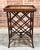 Vintage Hollywood Regency / Chinoiserie Burnt Bamboo & Rattan Wine Rack For Sale In Providence - Image 6 of 11