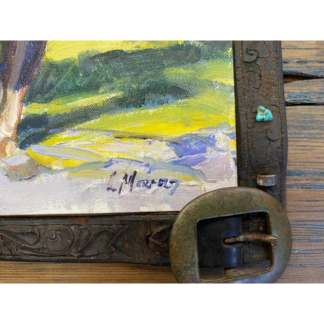 "16 Hands" ~ Lorie Batson, Original Oil Painting, an Amish Horse Patiently Waits Before a Day's Work Begins. For Sale - Image 13 of 14