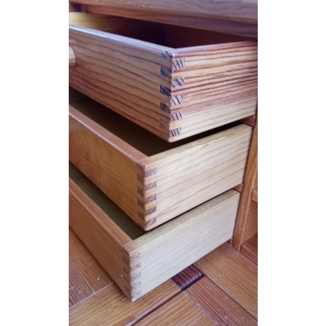 Desk and Chair in Oregon-Pine by Andreas Hansen for Hadsten, Set of 2 For Sale - Image 15 of 18