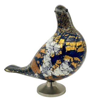 Murano Glass Dove attributed to Aldo Nason, 1968