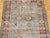 Antique Caucasian Karabagh Rug, Geometric Design, Handwoven Wool, Turquoise & Red, 5' x 9' For Sale - Image 4 of 9
