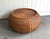 1960s 1950s-60s Midcentury Wicker Sphere Coffee Table / Storage Ottoman For Sale - Image 5 of 6