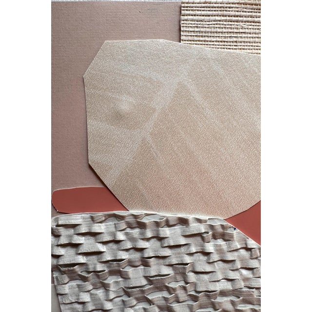 2020s "Superbloom 7" Original Mixed-Media Collage on Paper by Zac Woodiel For Sale - Image 5 of 9