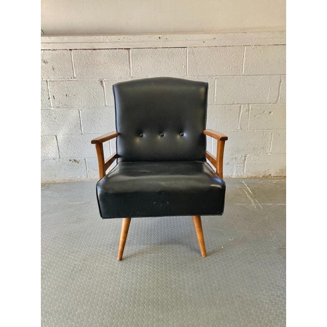 Vintage Mid Century Rocker Chair For Sale In New York - Image 6 of 6