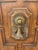 Wood Vintage Mastercraft Credenza Sideboard 1970s Burl Wood & Brass Tassel Pulls For Sale - Image 7 of 17