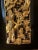 Chinese Vintage Chinese Giltwood Carved Relief Wall Hanging With Birds Flowers and Trees For Sale - Image 3 of 10