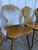 Vintage Tyrolean Heart Cutout Wooden Dining Chairs, 1970s, Set of 6 For Sale - Image 10 of 18