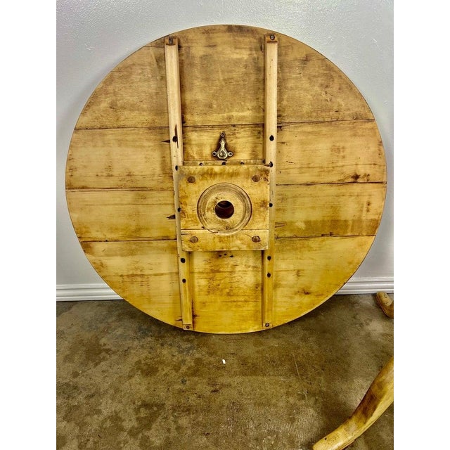 Early 19th Century Swedish Maple Tripod Center/Side Table For Sale - Image 5 of 12