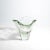 2020s Hand Blown Murano Fluid Vase in Clear With Bubbles For Sale - Image 5 of 10