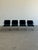 Mid-Century Modern 1970s Cantilevered Arm Chairs - Set of 4 For Sale - Image 3 of 12