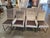 Mitchell Gold + Bob Williams dining chairs. Yhere are six side chairs and two arm chairs in mint condition
