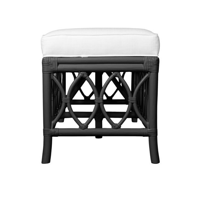 Wood Lillian Bench - Black For Sale - Image 7 of 8