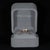 Rainbow Moonstone Ring With Natural Diamond & Blue Sapphire Accents: 14k Gold, Size 6.75 For Sale - Image 4 of 9