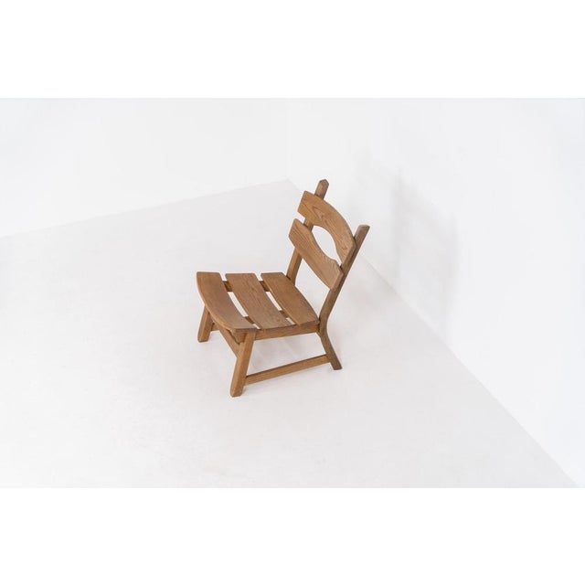Brutalist Lounge Chair by Awa For Sale - Image 6 of 12