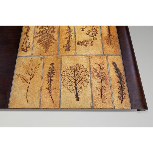 Garrigue Ceramic and Bent Beechwood Coffee Table by Roger Capron, France, 1960s For Sale - Image 14 of 18