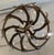 1940s 1940s Folky Wooden Elk Horn Chandelier For Sale - Image 5 of 7